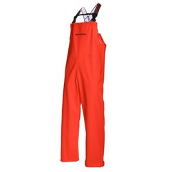 MEN'S NEPTUNE NO-POCKET RAIN BIBS - ORANGE 3X-LARGE